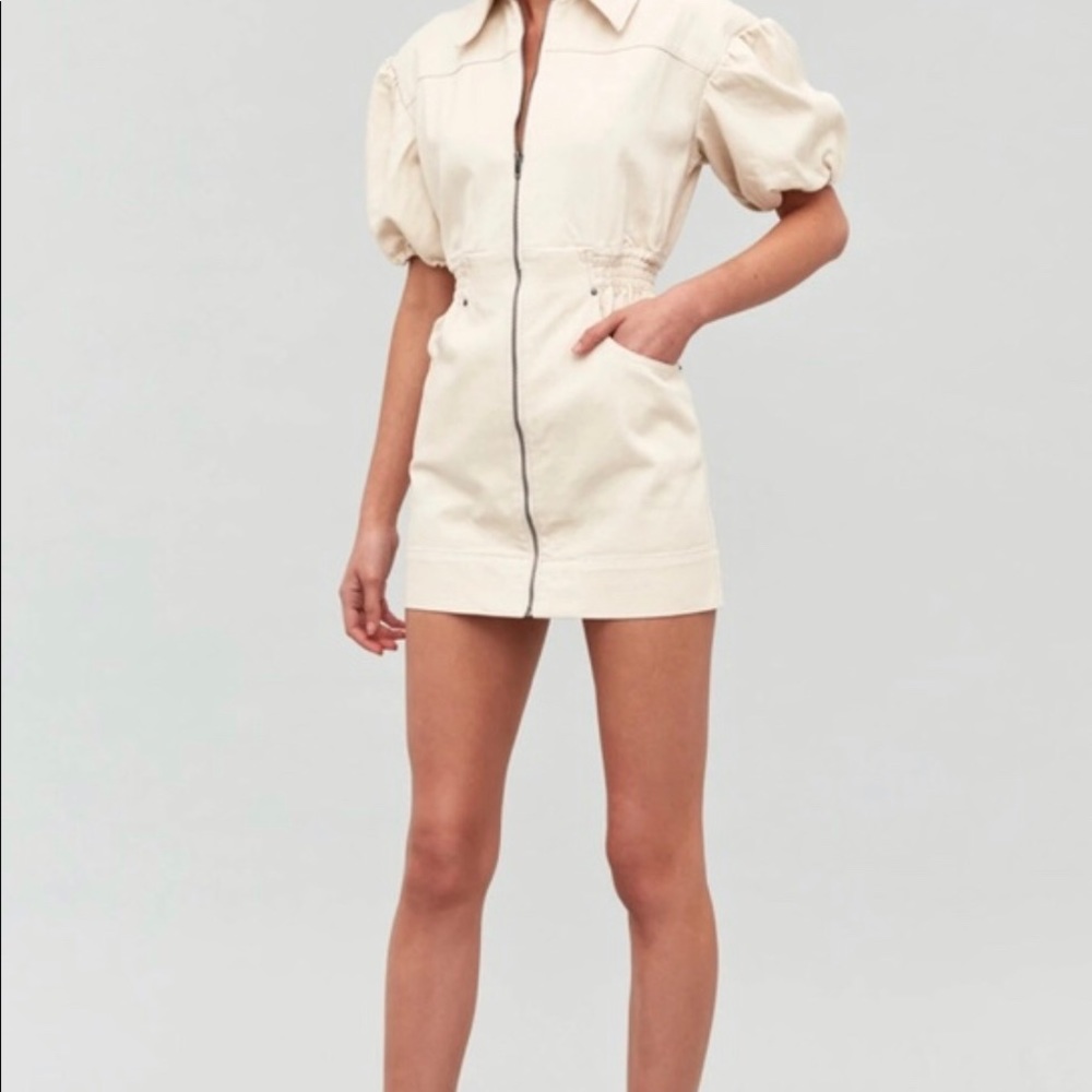 C/Meo Collective Peripheral Puff Sleeve Dress